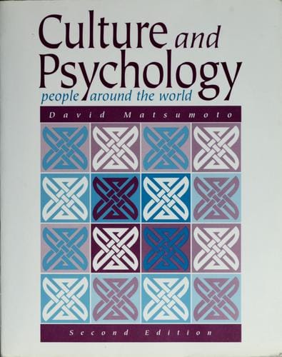 Culture and psychology: people around the world