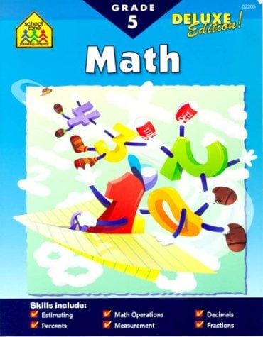 Math: Grade 5 Deluxe Edition! (An I Know It! Book)