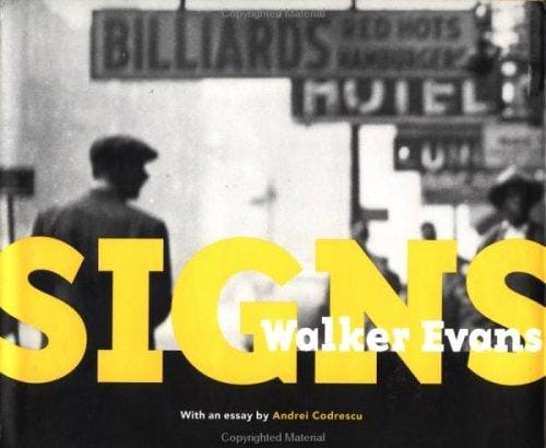 Walker Evans: signs
