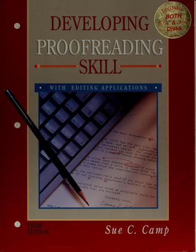 Developing proofreading skill: with editing applications