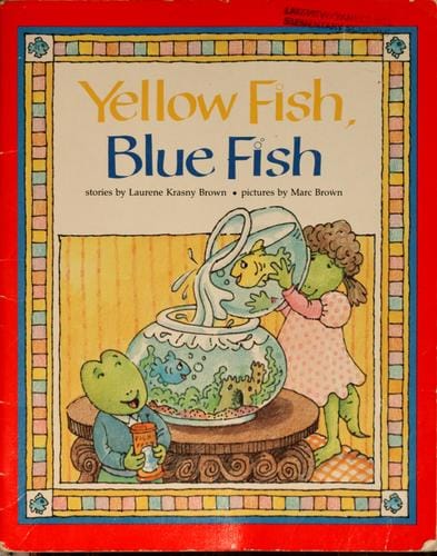 Yellow fish, blue fish