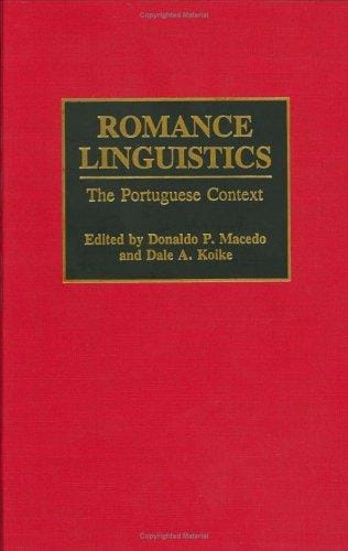 Romance linguistics: the Portuguese context