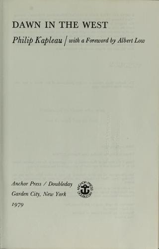 Zen: Dawn in the West