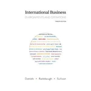 International business: environments and operations