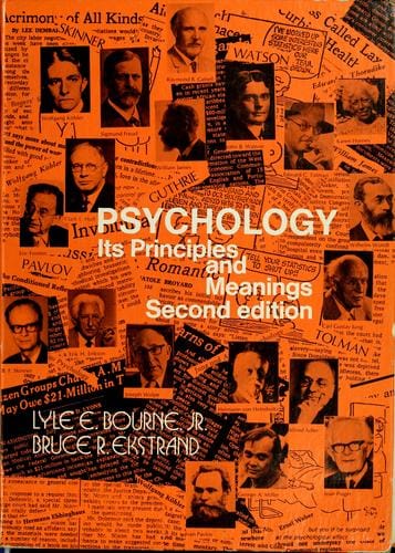 Psychology: its principles and meanings
