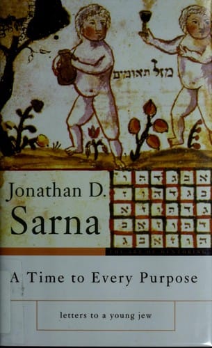 A time to every purpose: letters to a young Jew