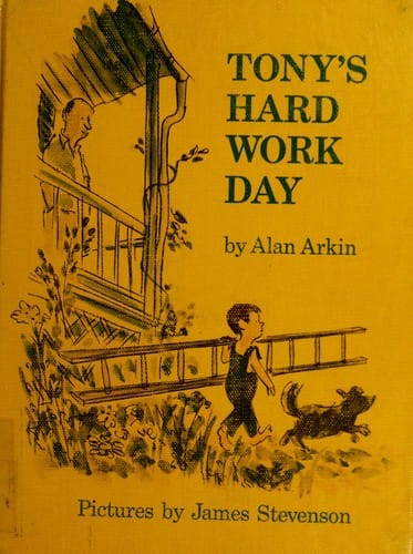 Tony's hard work day.