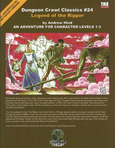 Legend of the Ripper: An Adventure for Character Levels 1-3