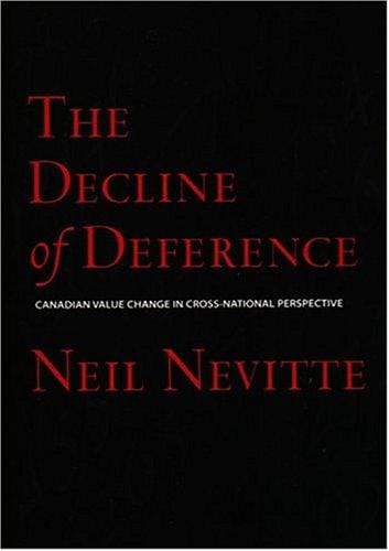 decline of deference: Canadian value change in cross-national perspective