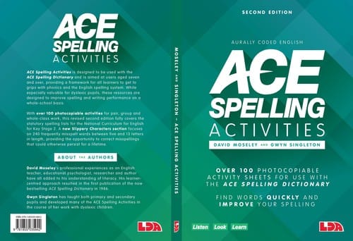 ACE Spelling Activities: Photocopiable Activity Sheets for use with the ACE Spelling Dictionary