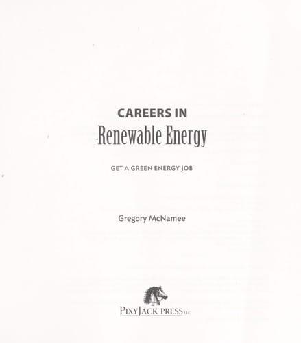 Careers in renewable energy: get a green energy job