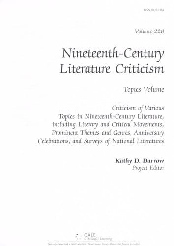 Nineteenth-century literature criticism