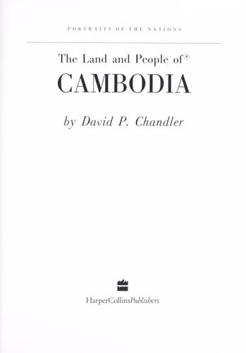 The land and people of Cambodia
