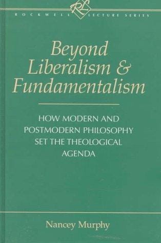 Beyond liberalism and fundamentalism: how modern and postmodern philosophy set the theological agenda