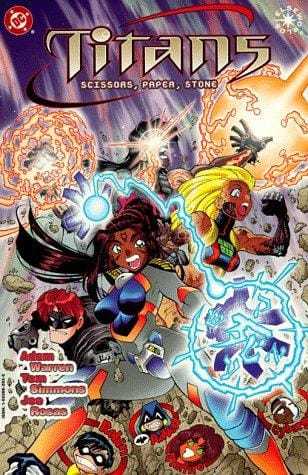 Titans: scissors, paper, stone