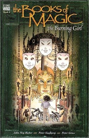 Books of Magic, The: The Burning Girl - Book 6 (Books of Magic)