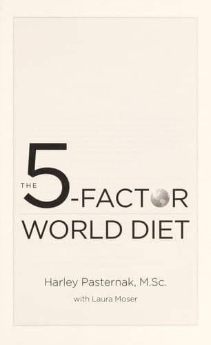 The 5-factor world diet