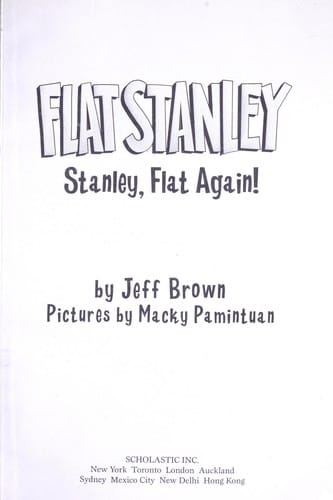 Stanley, flat again!