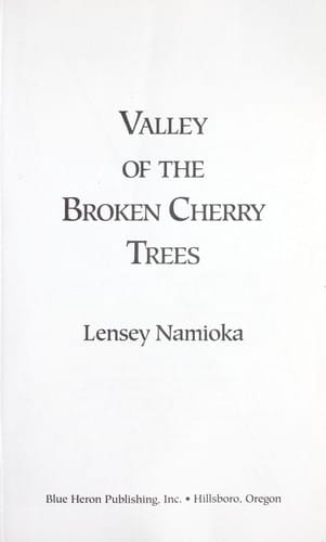 Valley of the Broken Cherry Trees