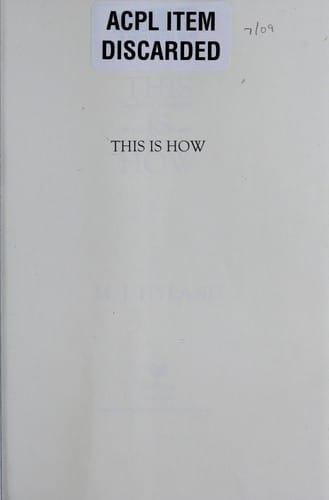This is how