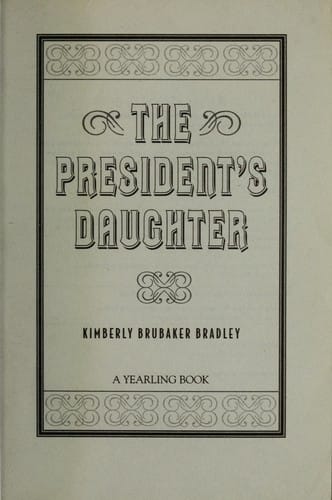 The President's daughter