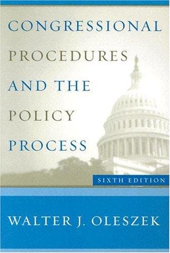 Congressional procedures and the policy process
