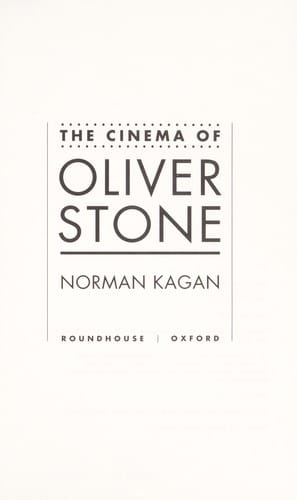 The cinema of Oliver Stone
