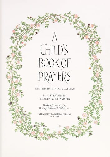 A child's book of prayers