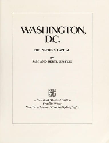 Washington, D.C.: the Nation's capital