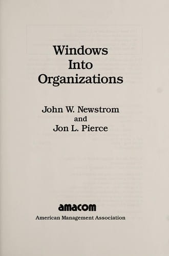 Windows into organizations