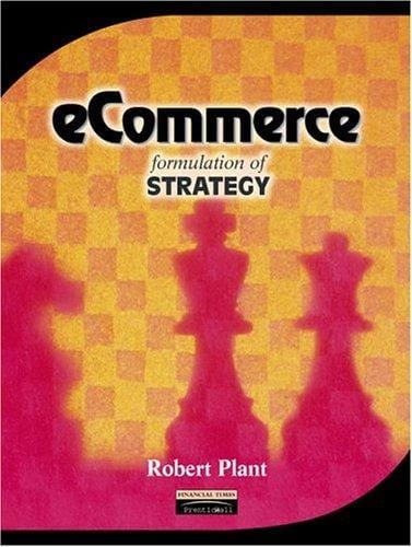 eCommerce: Formulation of Strategy