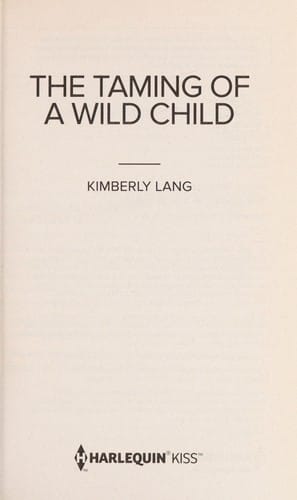 The Taming of a Wild Child