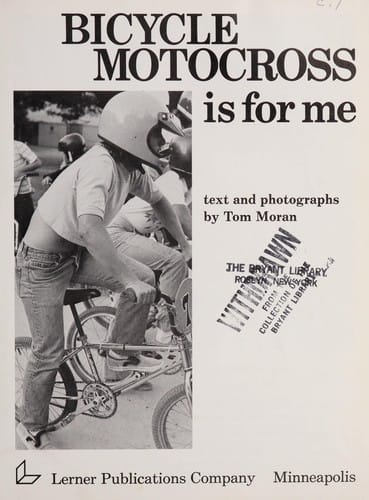 Bicycle motocross is for me: text and photographs