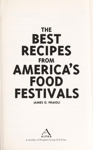 The best recipes from America's food festivals