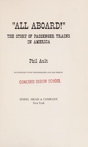 "All aboard!": The story of passenger trains in America