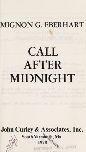 Call after midnight