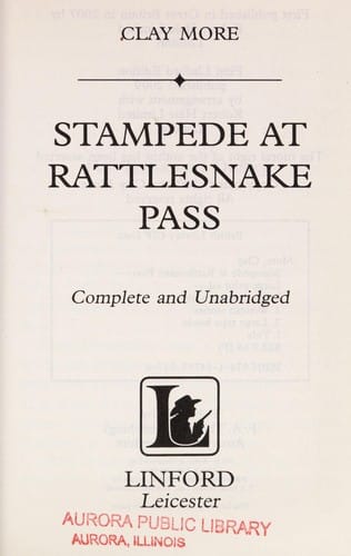 Stampede at Rattlesnake Pass