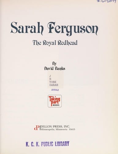 Sarah Ferguson, the royal redhead