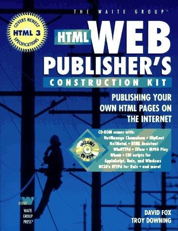 HTML Web publisher's construction kit