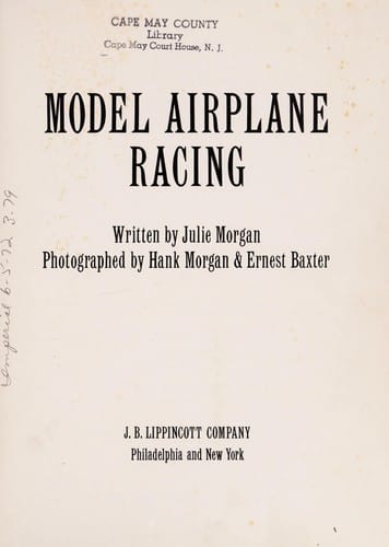 Model airplane racing.