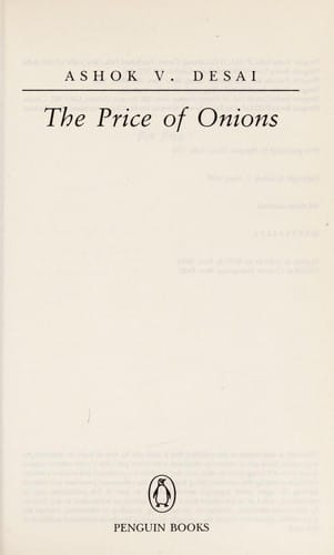 The price of onions