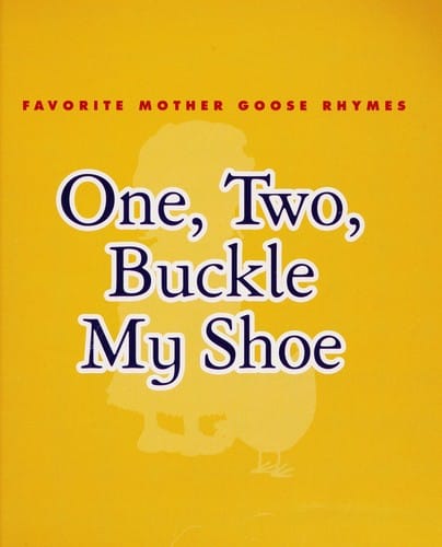 One, two, buckle my shoe