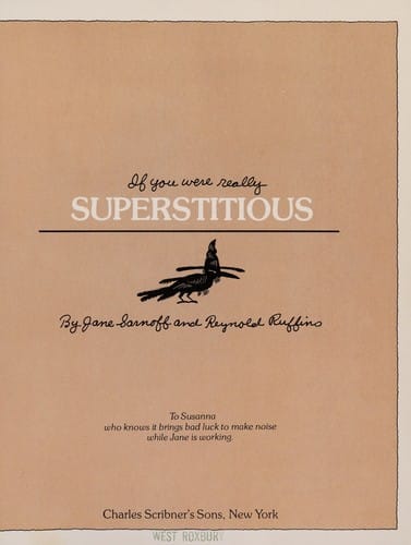 If you were really superstitious