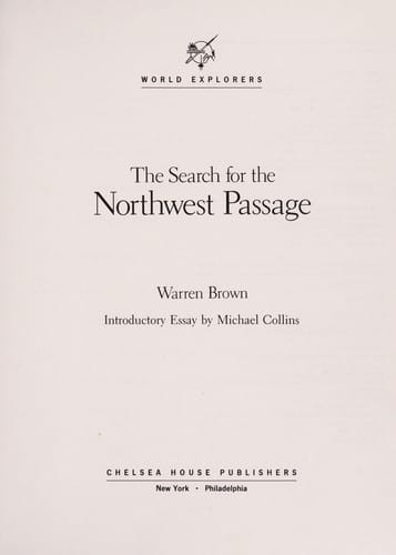 The search for the Northwest passage