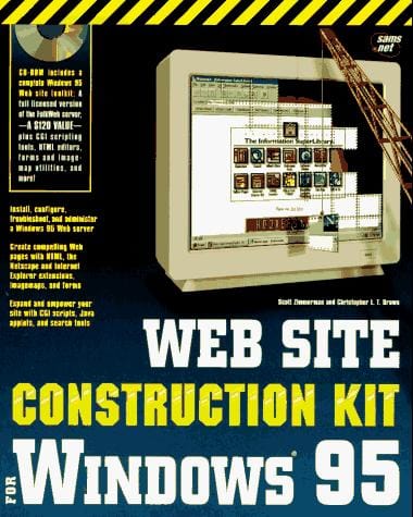 Web site construction kit for Windows 95