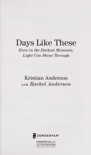 Days like these: even in the darkest moments, light can shine through