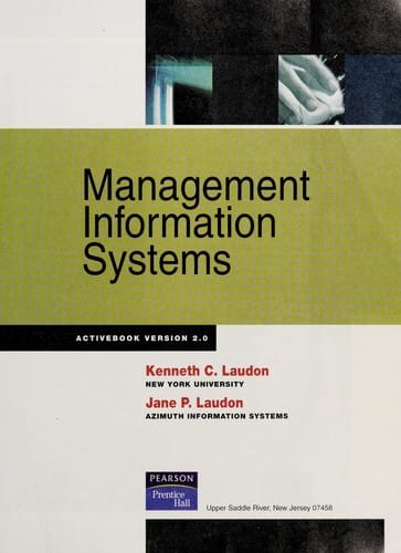 ActiveBook, Management Information Systems (8th Edition)