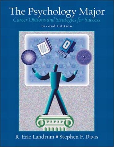 The psychology major: career options and strategies for success