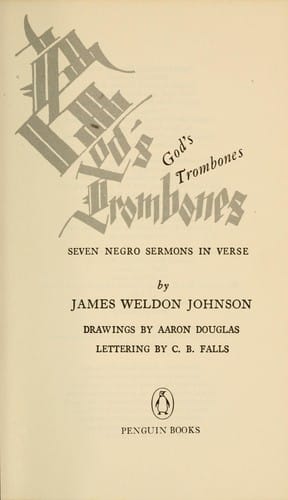 God’s Trombones: Seven Negro Sermons in Verse