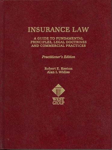 Insurance law: a guide to fundamental principles, legal doctrines, and commercial practices